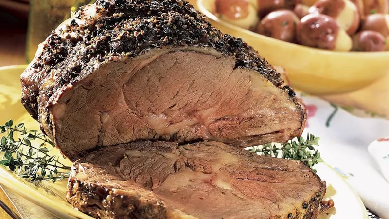 Beefeater´s Pepper-Crusted Roast