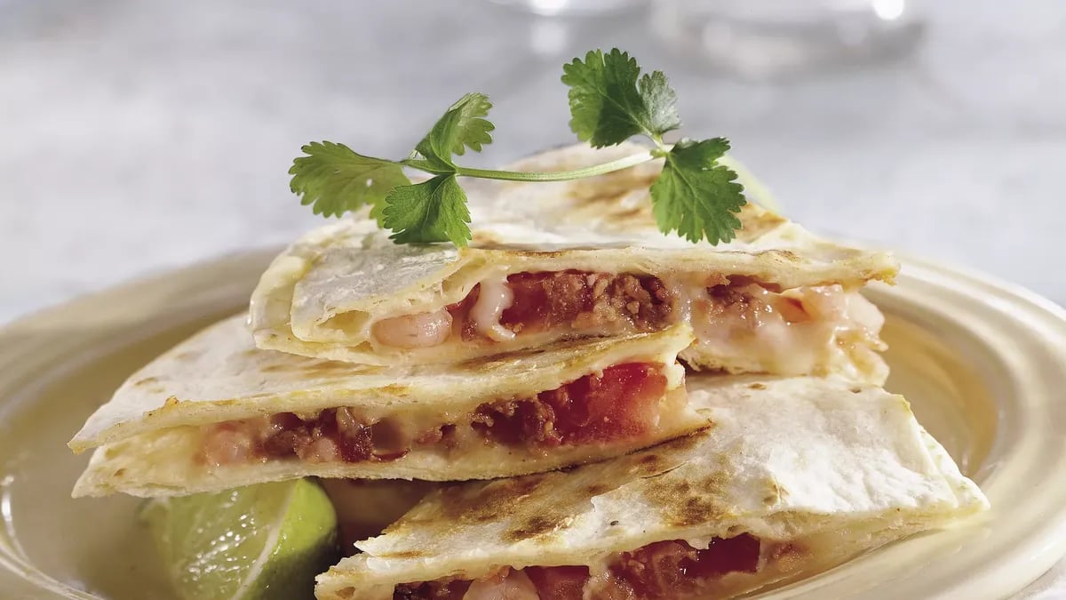 Shrimp Quesadillas