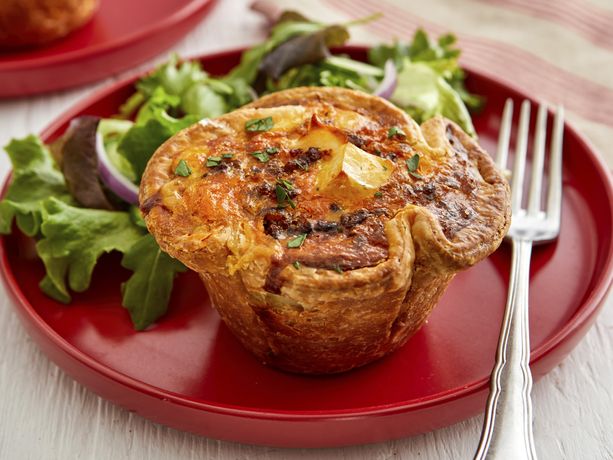 Chorizo and Potato Quiche