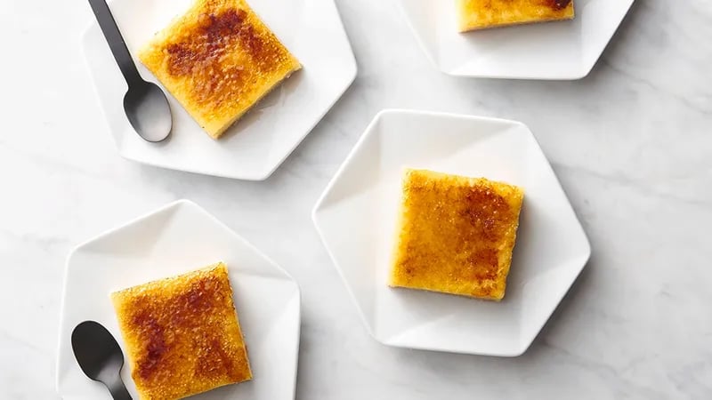 Crème Brûlée Cookie Bars