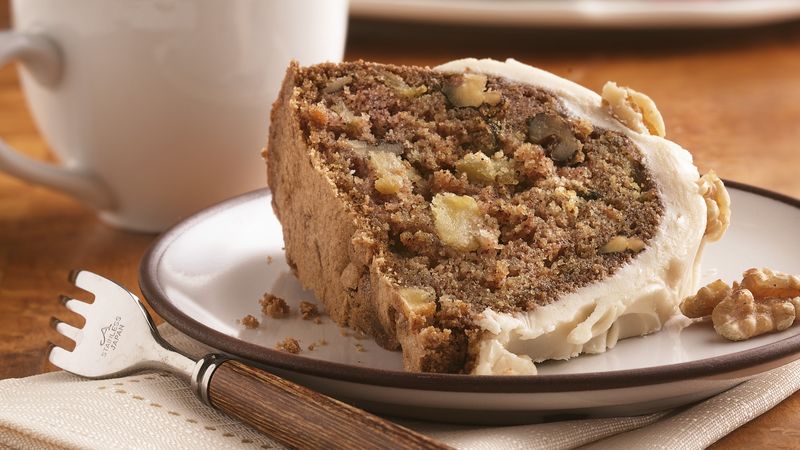 Chunky Apple Cake with Browned Butter Frosting