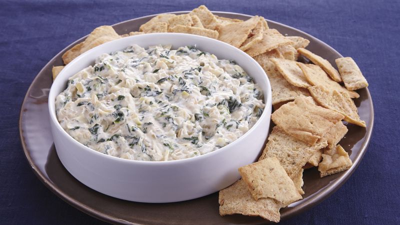 Slow-Cooker Caramelized Onion and Spinach Dip