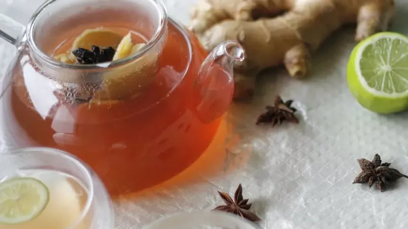Anise Tea and Ginger