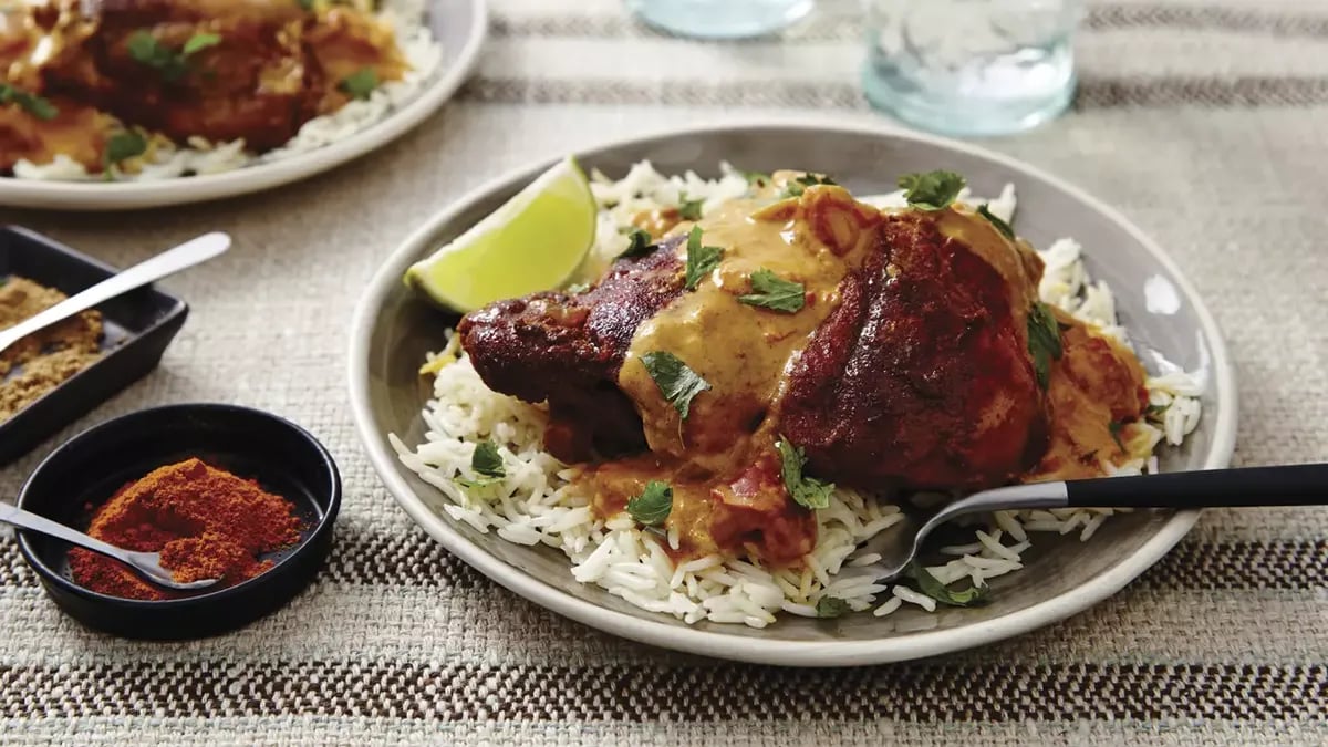 Slow-Cooker Coconut Chicken Tikka Masala