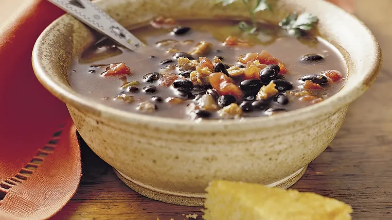 Spicy Black Bean Barbecue Chili