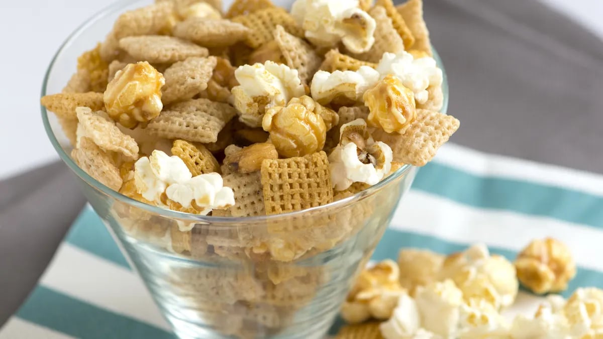 Sweet and Salty Popcorn Chex Mix