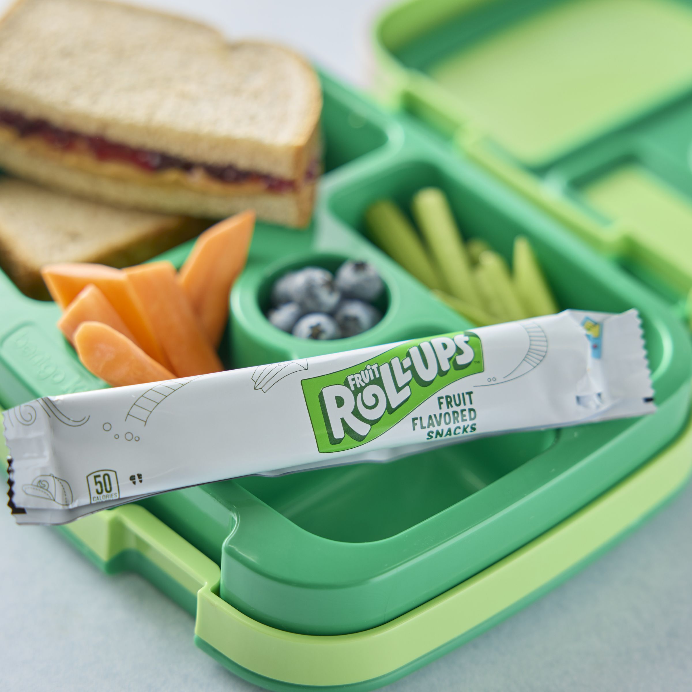  Styled Fruit Roll-Ups Gluten Free Fruit Snacks Single Serve Pouch Reduced Sugar Crazy Stripes 96/0.5 OZ