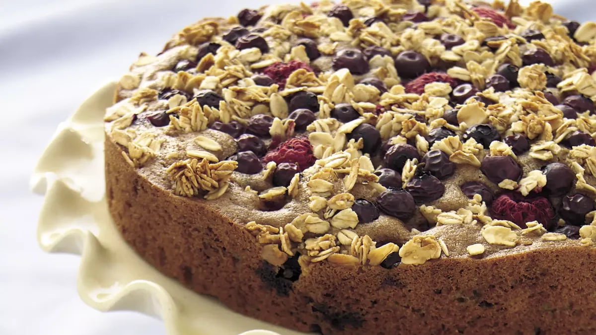 Whole Wheat Berry Coffee Cake