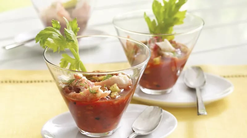 Fire-Roasted Crab Shooters