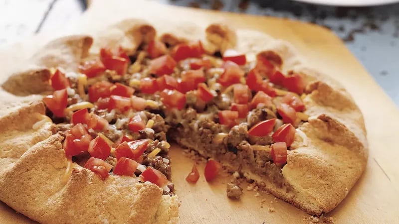 Cheeseburger Pizza