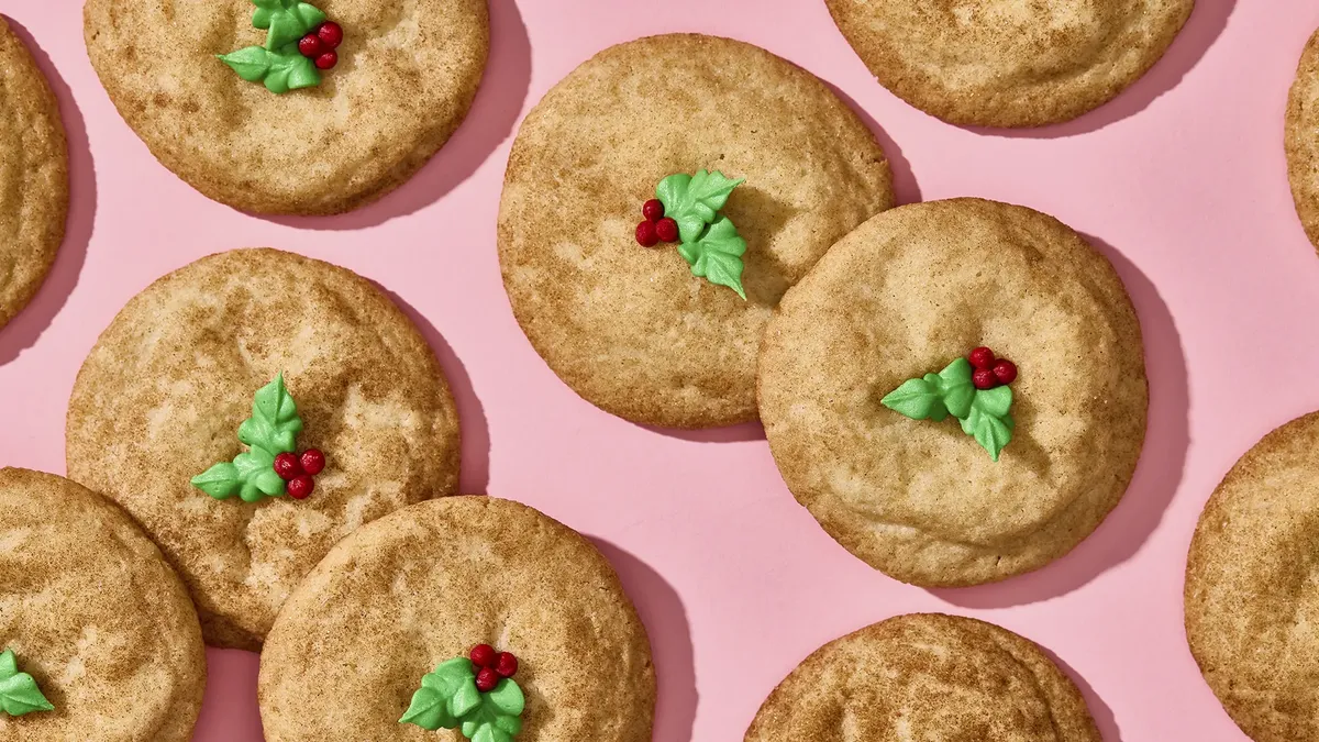 Easy Christmas Snickerdoodles