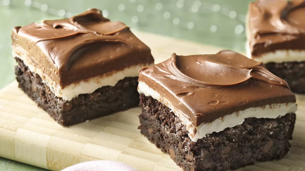 Gluten-Free Peppermint Patty Brownies