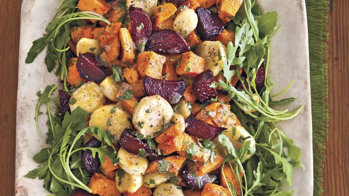 Roasted Root Vegetable Salad