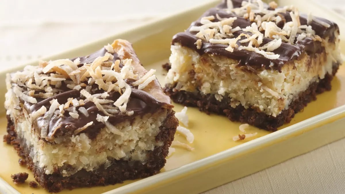 Chocolate-Hazelnut-Coconut Bars