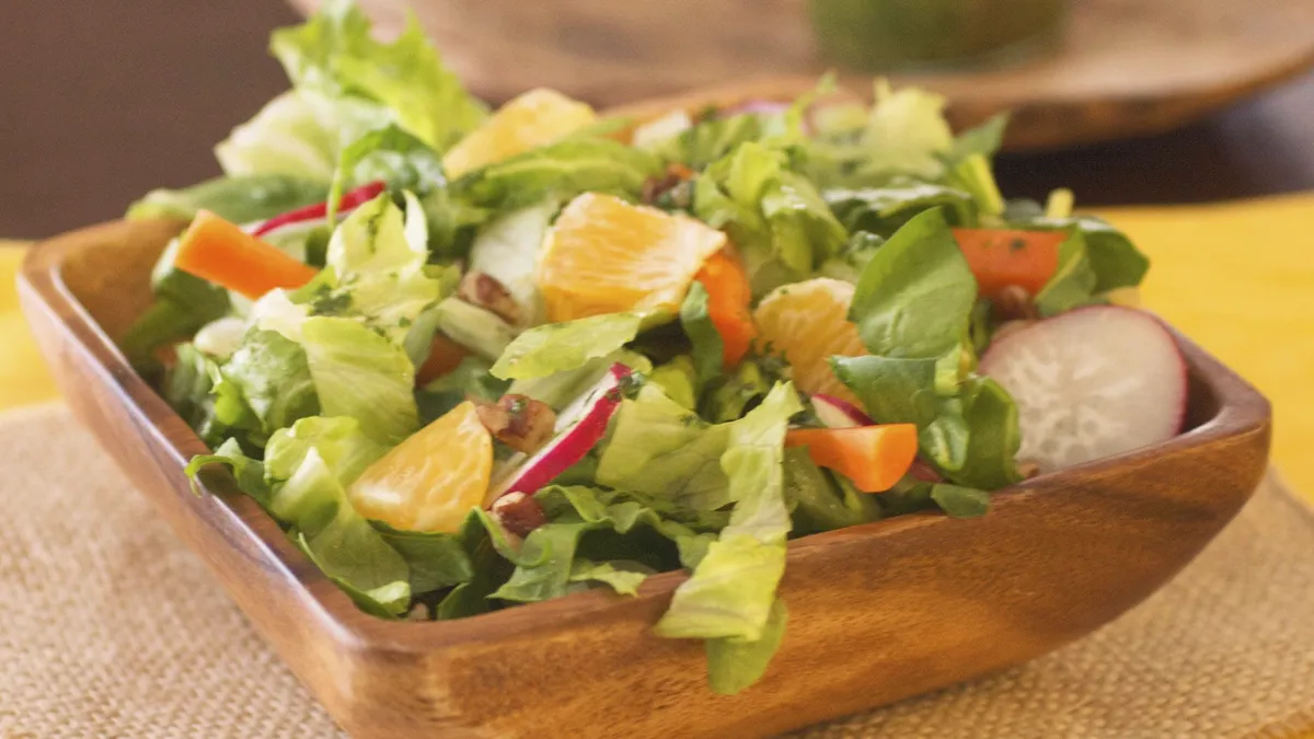 Chopped Salad with Lime-Cilantro Vinaigrette