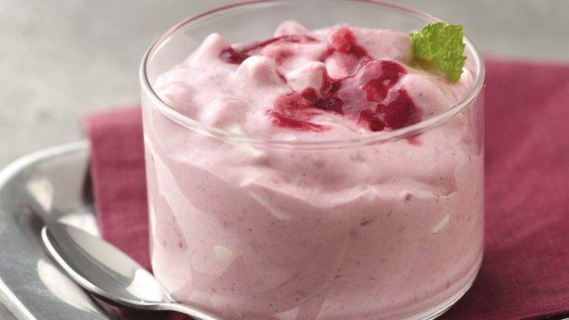 Raspberry Yogurt Celebration Dessert
