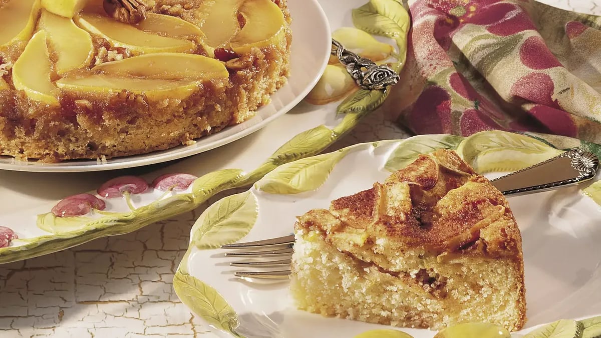 Pear Upside-Down Cake