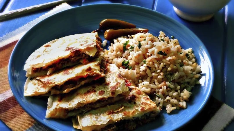 Carne Mechada Quesadillas