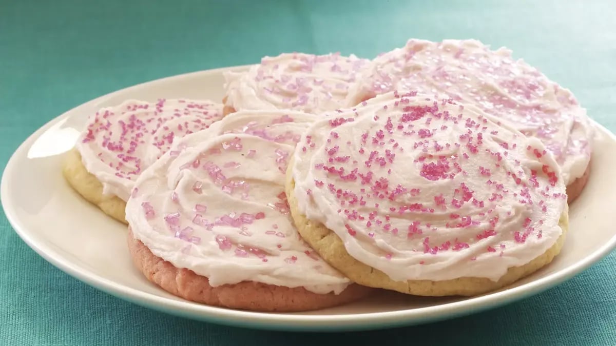 Pink Lemonade Cookies