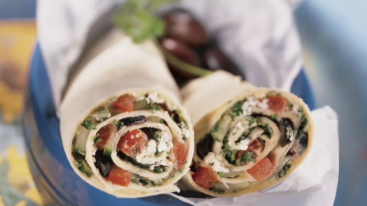 Mediterranean Wraps