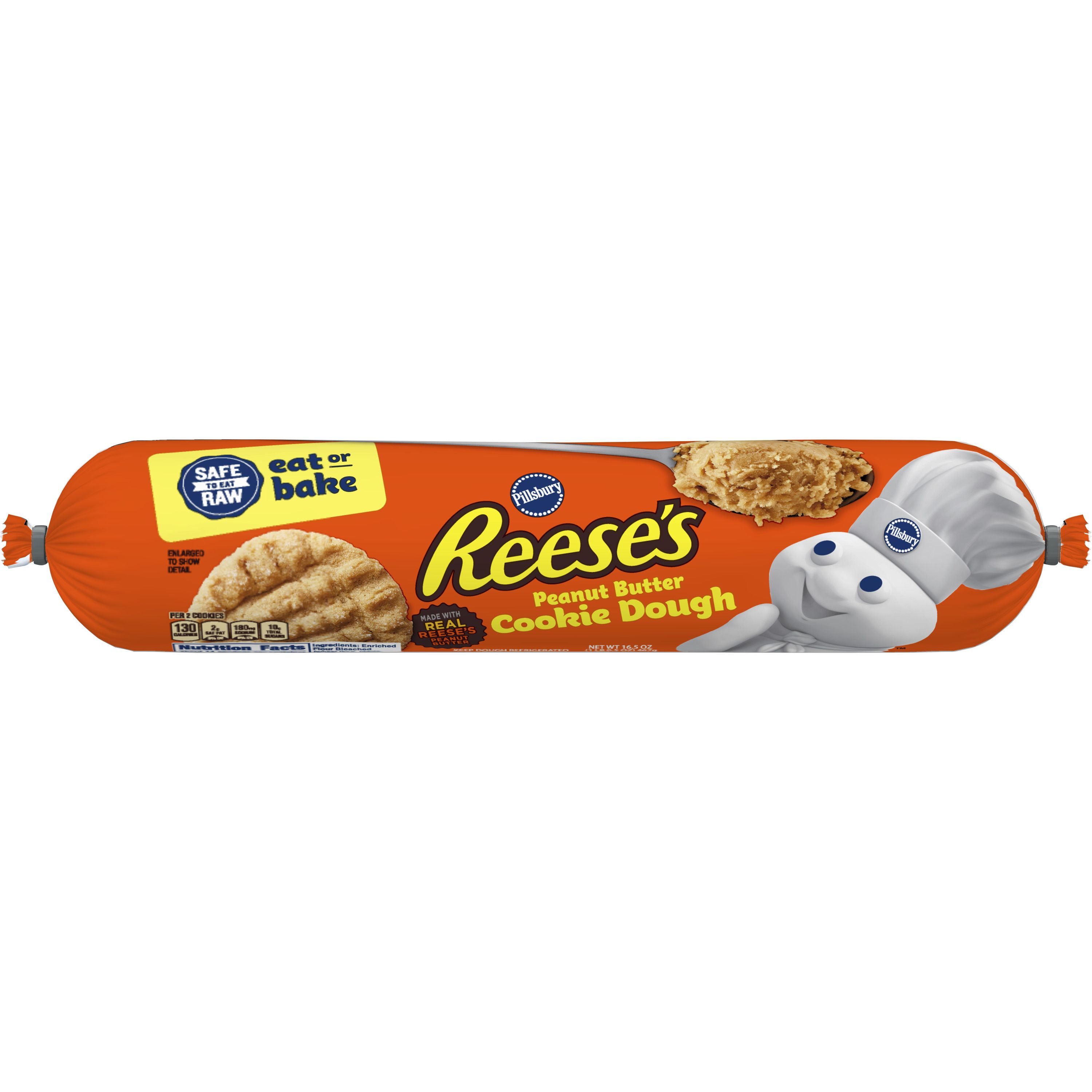 Pillsbury™ Peanut Butter Refrigerated Cookie Dough - Front