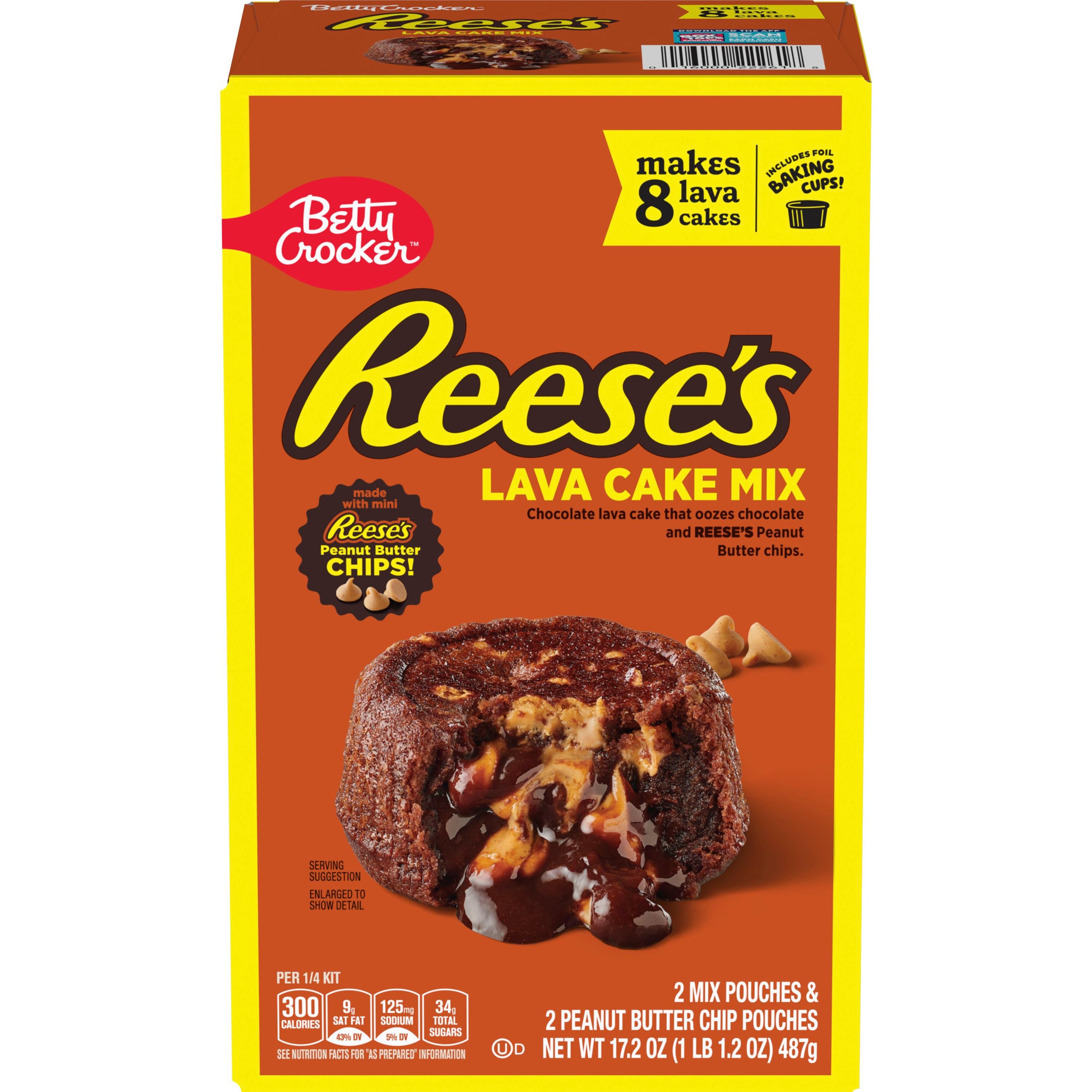 Betty Crocker REESE’S Lava Cake Mix - Front