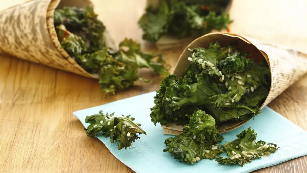 Asian Kale Chips