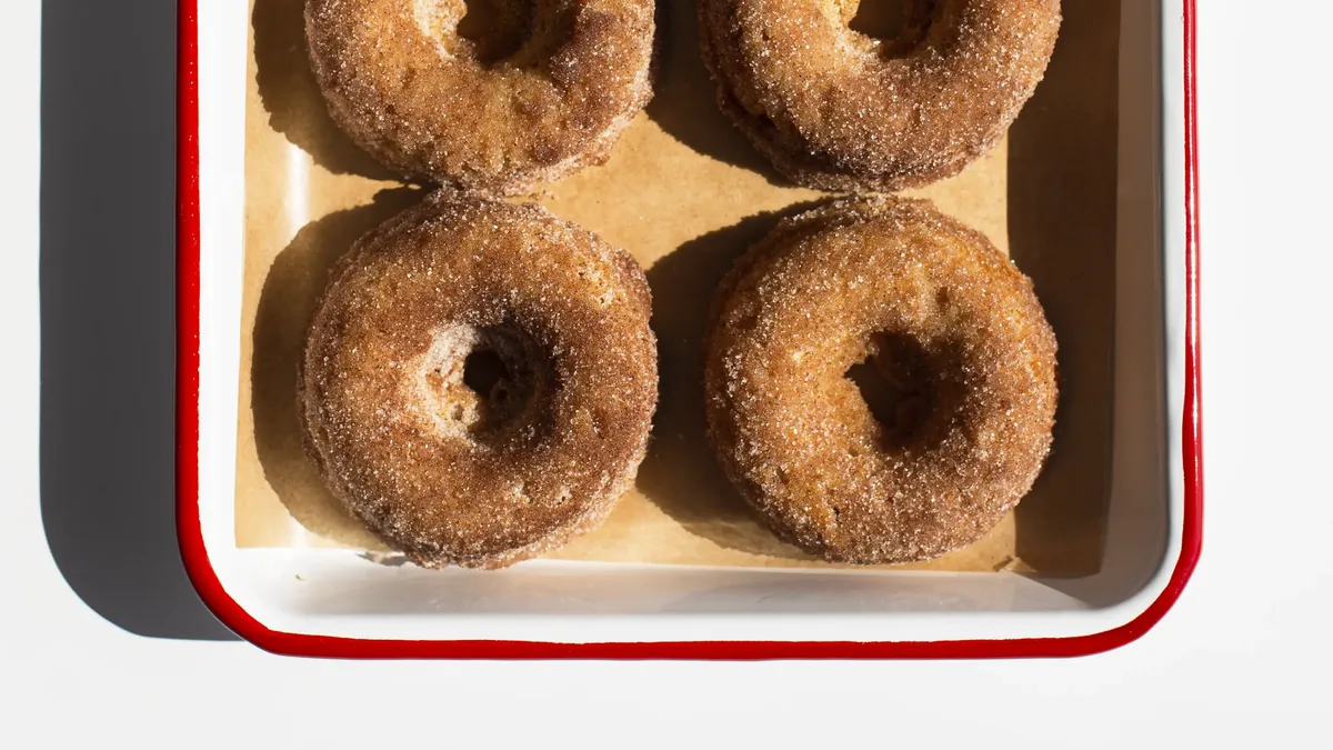 Baked Apple Cider Doughnuts