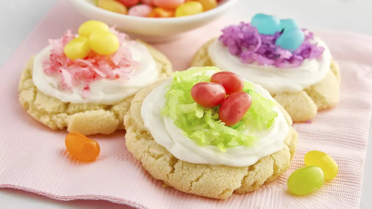 Easter Nest Cookies