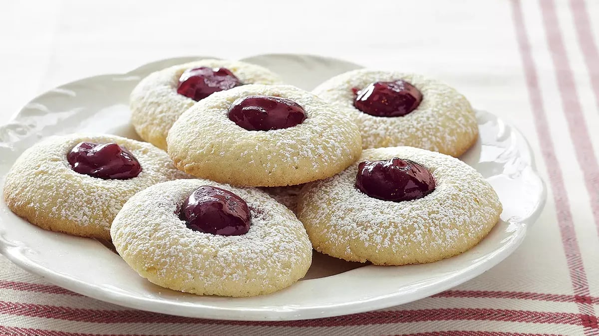 Raspberry-Orange Thumbprints