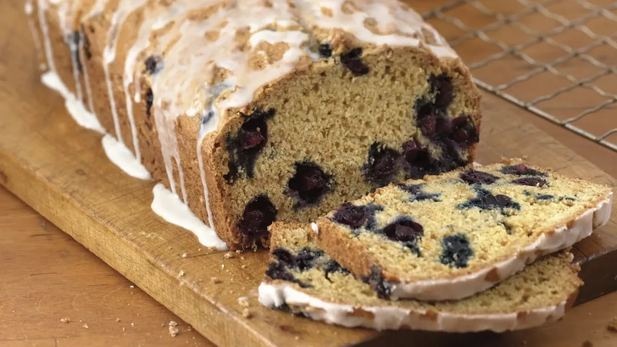 Blueberry Breakfast Cereal  Bread