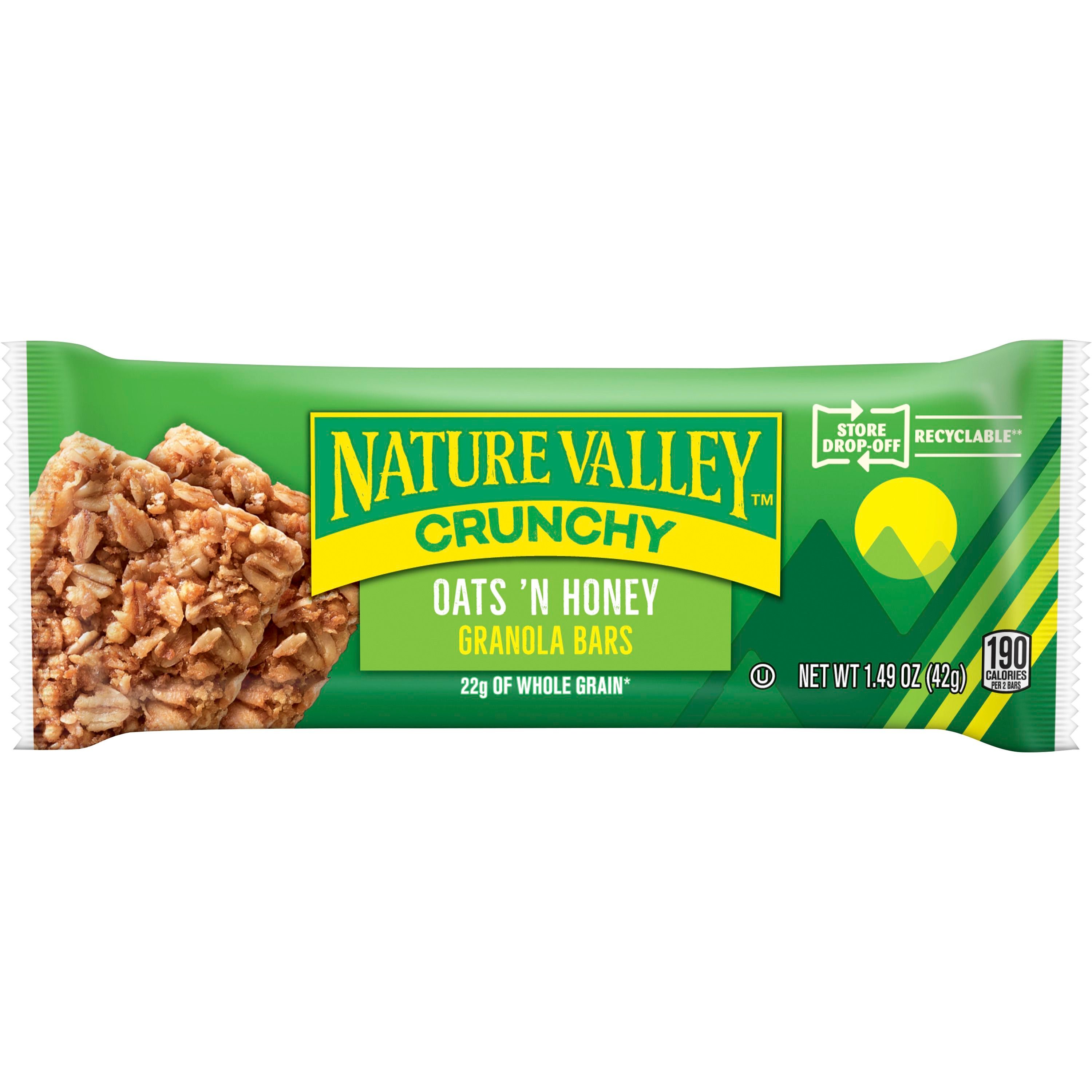Nature Valley™ Crunchy Granola Bars Oats 'n Honey (Double Bar) (28