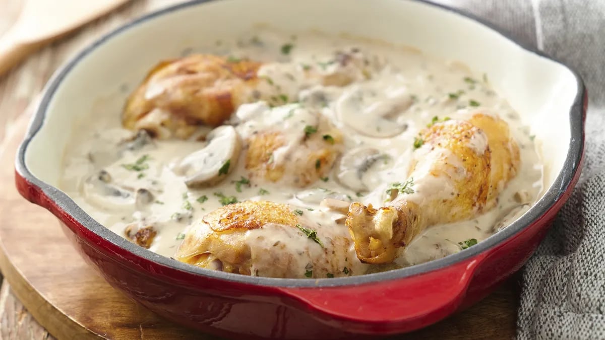 Chicken in Mushroom Sauce