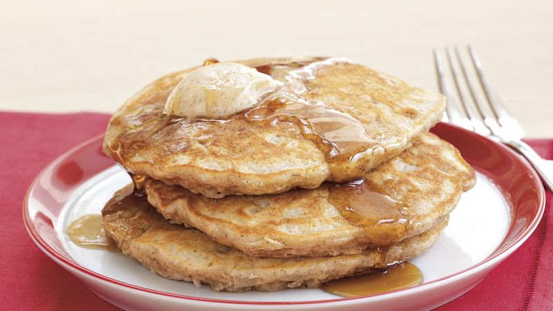 Cinnamon-Pear Pancakes