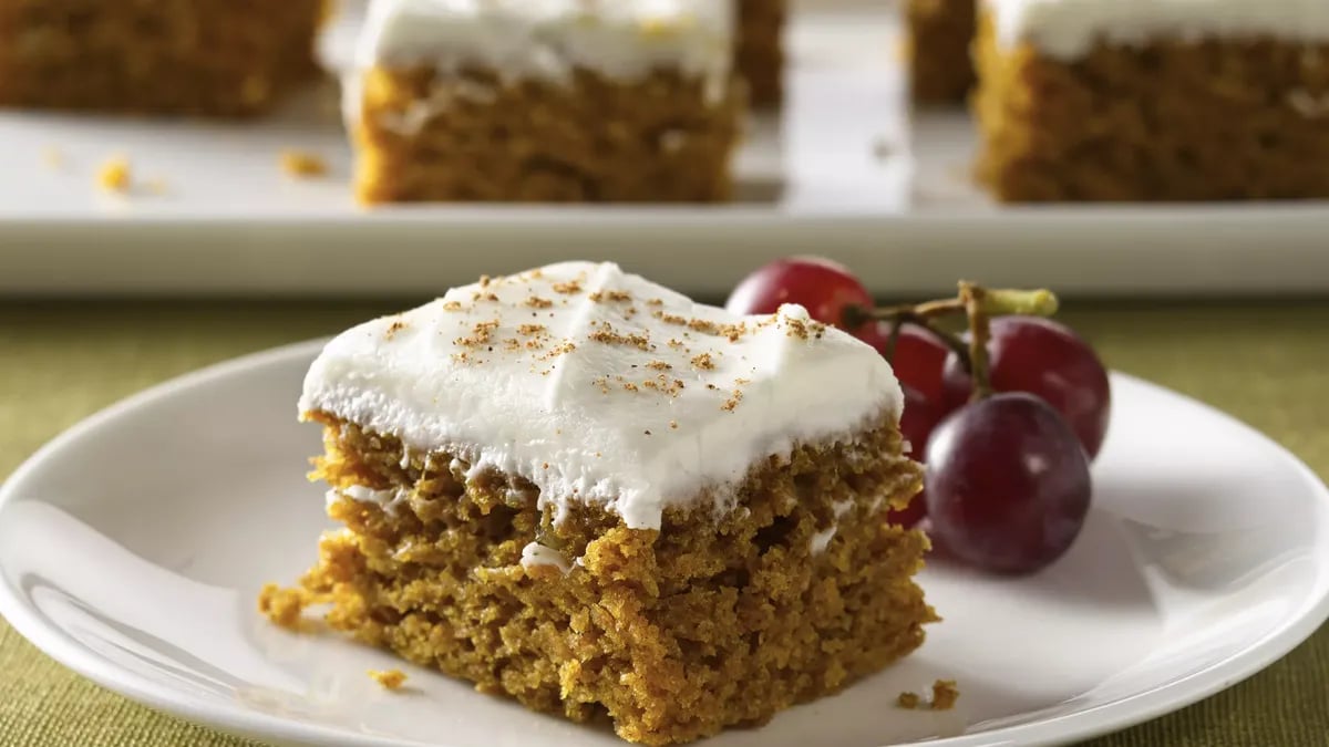 Pumpkin-Ginger Bars