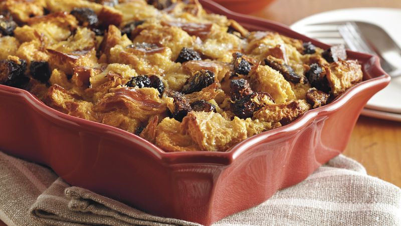 Spiced Fig Bread Pudding