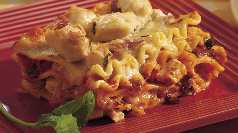 Chicken-Prosciutto Lasagna