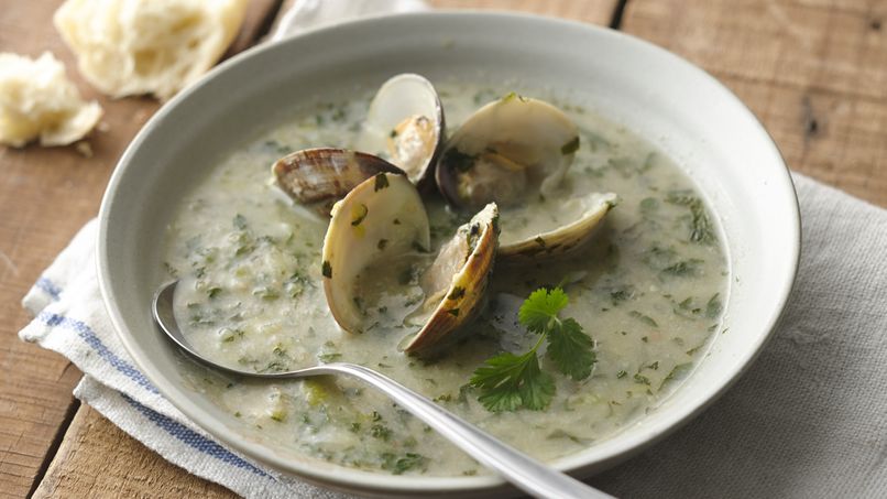 Spanish Green Clam Soup