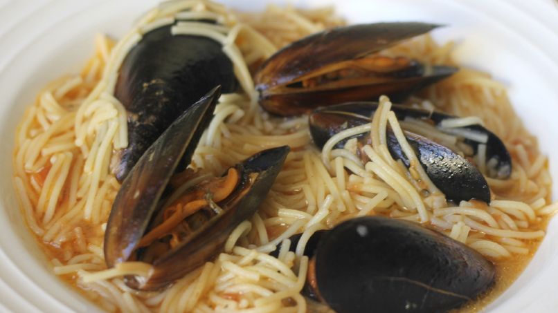 Noodles with Mussels