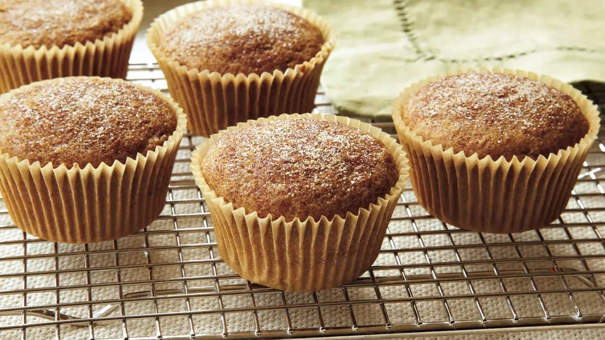 Orange Gingerbread Muffins