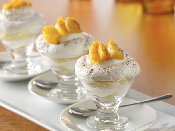 Peach Cobbler Trifle