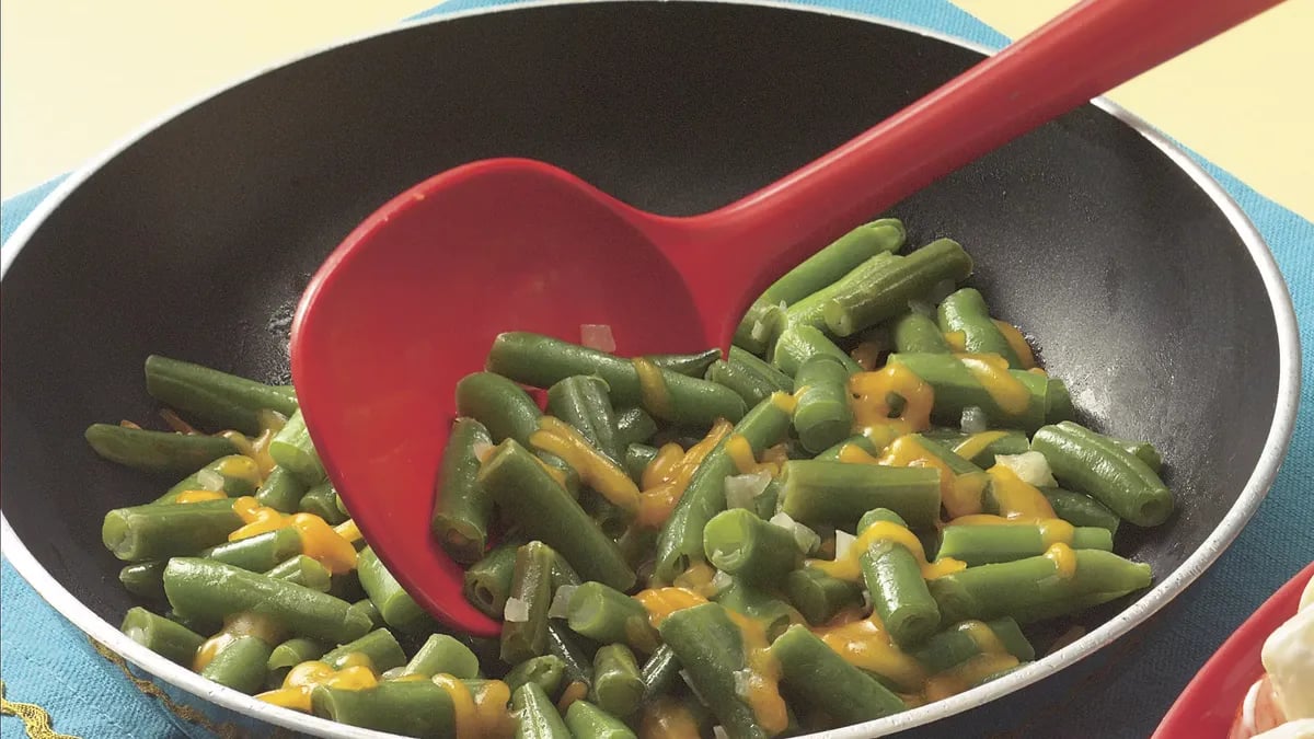 Cheesy Green Beans