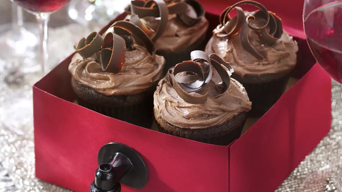 Zinfandel Wine Cupcakes