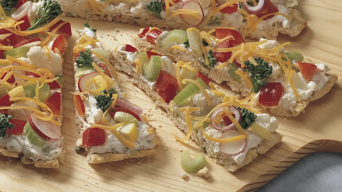 Tuna Appetizer Pizza