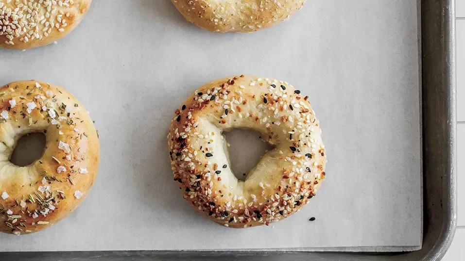 Cottage Cheese Protein Bagels