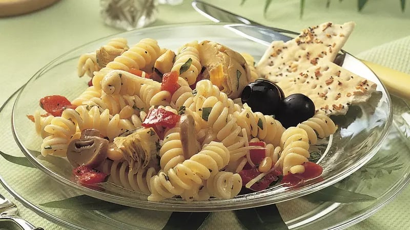 Artichoke-Pepper Pasta Salad