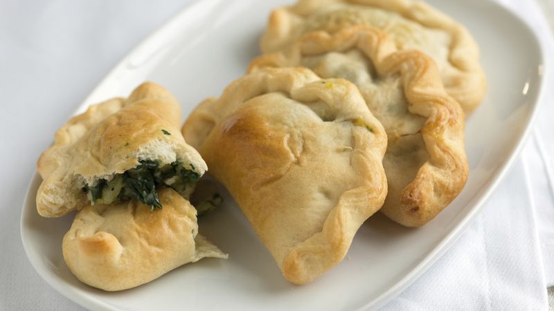 Potato and Spinach Hand Pies