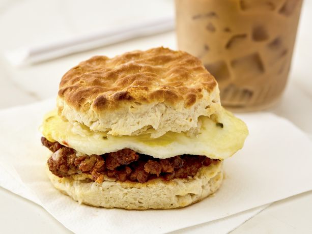 Southwestern Baked Biscuit Breakfast Sandwich - Speed Cook
