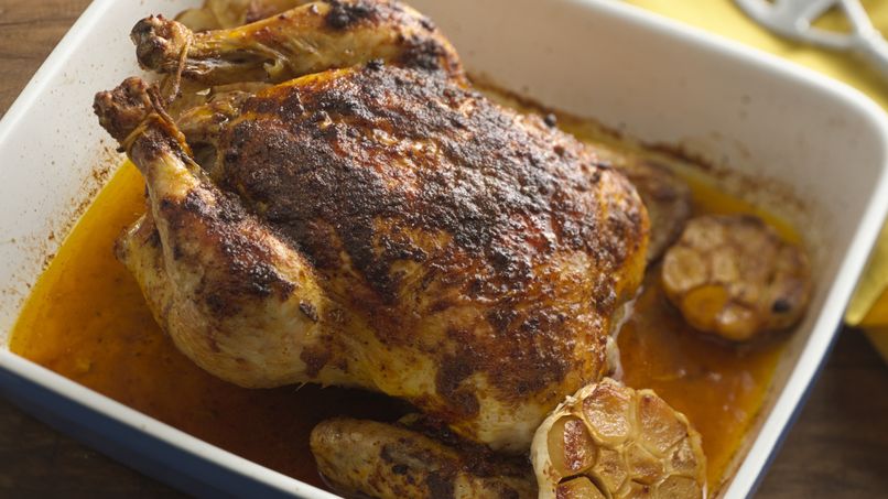 Roasted Chicken with Cumin and Achiote