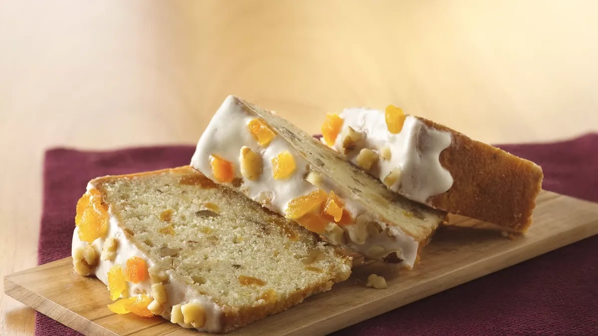 Walnut-Apricot Pound Cake